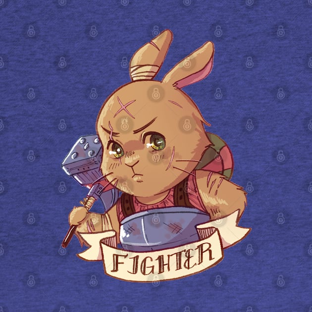 Fighter - TTRPG Buns Series by ShoonaBee